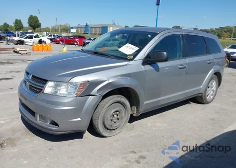 2018 Dodge Journey Se from USA, damaged, VIN 3C4PDCAB3JT295880